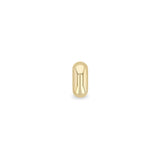 Zoë Chicco 14k Gold Wide Half Round Slide Bead Charm