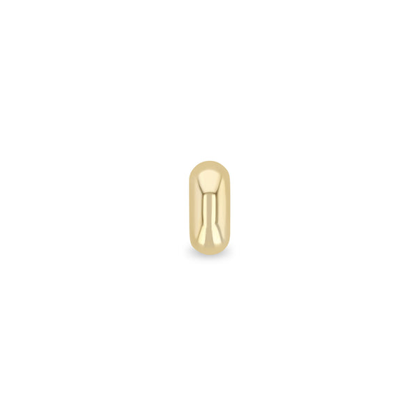 Zoë Chicco 14k Gold Wide Half Round Slide Bead Charm