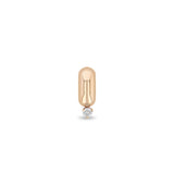 Zoë Chicco 14k Gold Prong Diamond Wide Half Round Slide Bead Charm