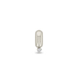 Zoë Chicco 14k Gold Prong Diamond Wide Half Round Slide Bead Charm