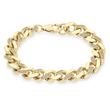 Zoë Chicco 14k Gold & Alternating Pavé Diamond XL Curb Chain Bracelet