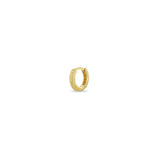 Zoë Chicco 14k Gold Wide Extra Small Hinge Huggie Hoop Earring