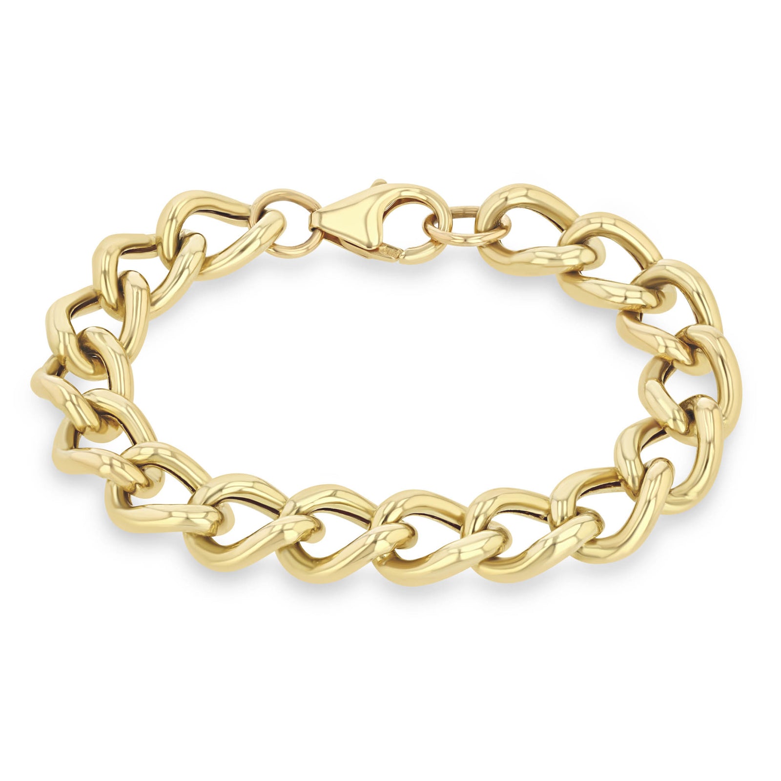 Zoë Chicco 14k Gold XXL Open Link Curb Chain Bracelet – ZOË CHICCO