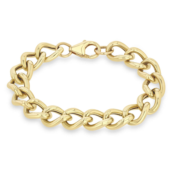 Zoë Chicco 14k Gold XXL Open Link Curb Chain Bracelet