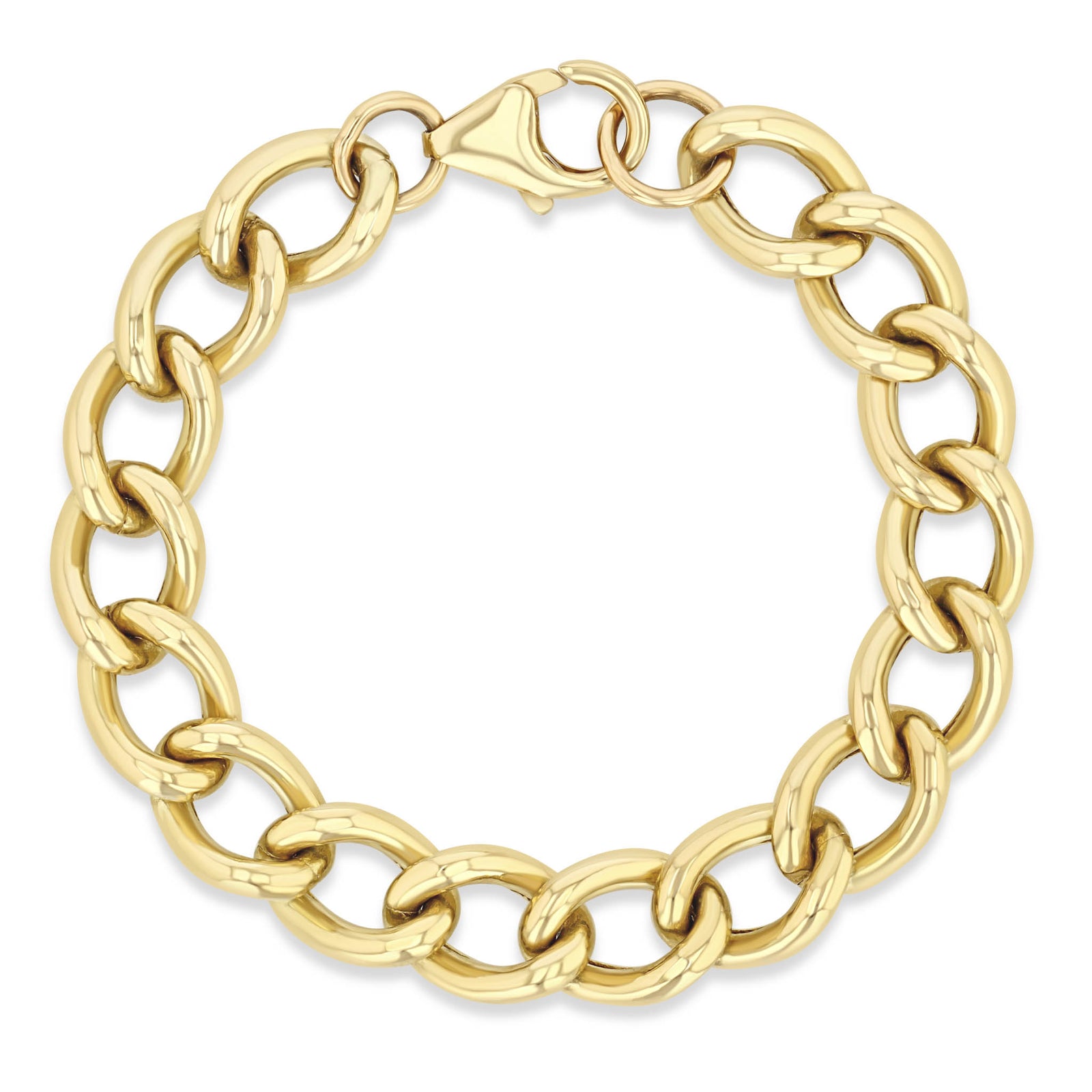 Zoë Chicco 14k Gold XXL Open Link Curb Chain Bracelet – ZOË