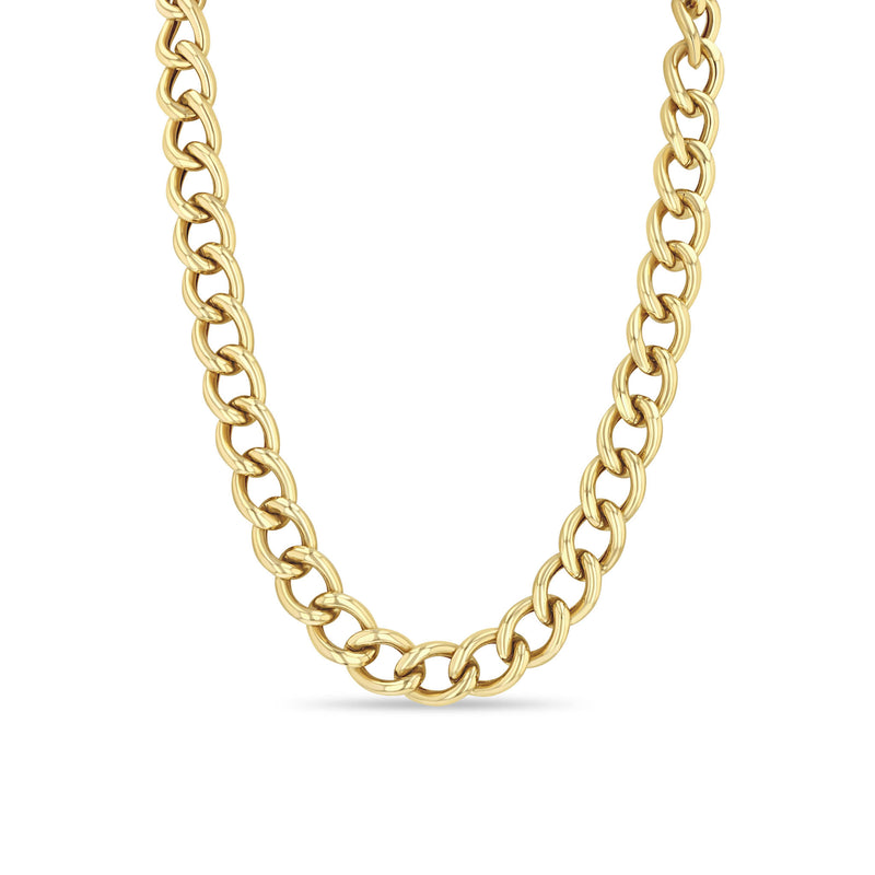 Zoë Chicco 14k Gold XXL Open Link Curb Chain Necklace