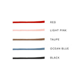Zoe Chicco's Thick Nylon Cord Color Chart