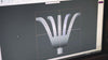 Video of digital design process of creating a ring and the final result for the Zoe Chicco 14k gold chevron ring