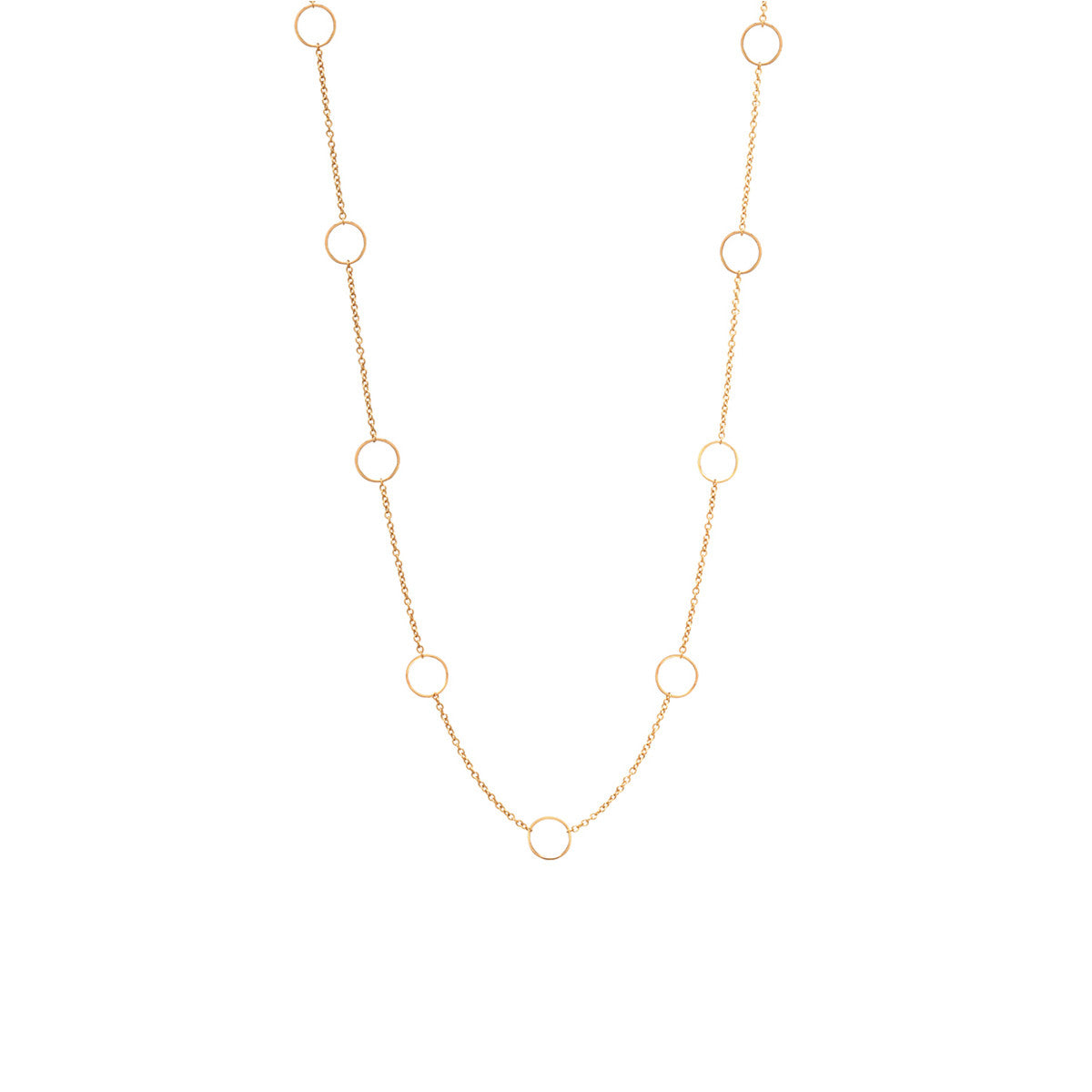 Zoe Chicco 14k Gold Nine Circles Choker Necklace – ZOË CHICCO