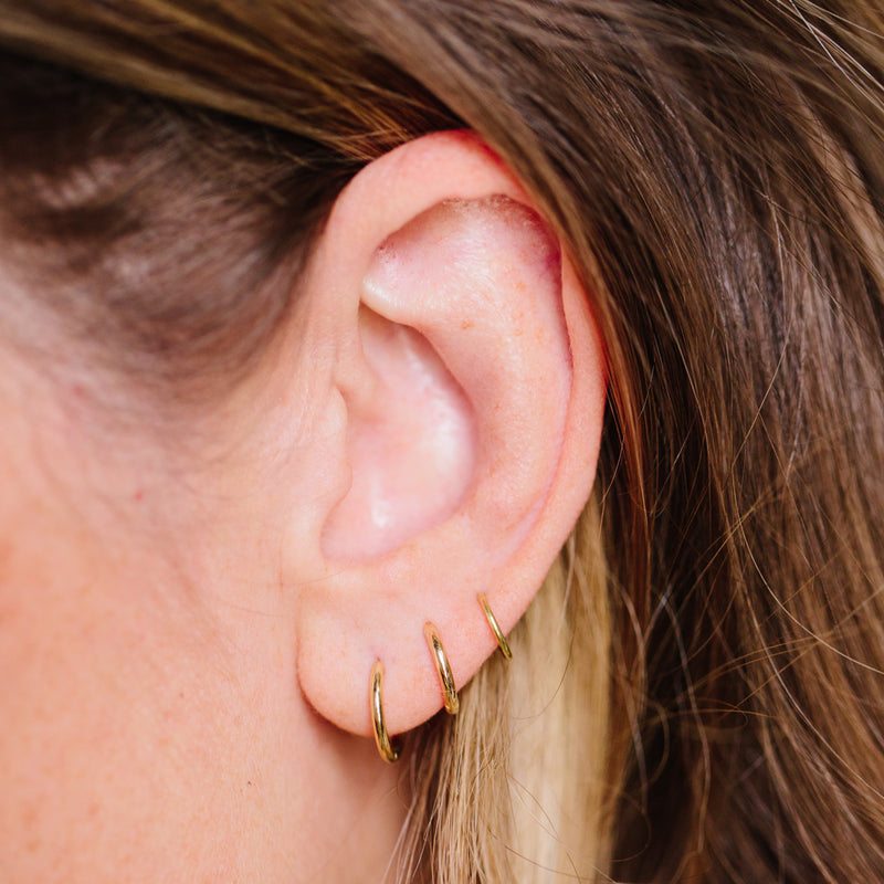 Gold Hoops Earrings, Big Hoops Earrings, 14K Gold Hoops, Earrings for Women,  Simple Hoop Earrings, Large Hoop Earrings, Thin Hoops - Etsy