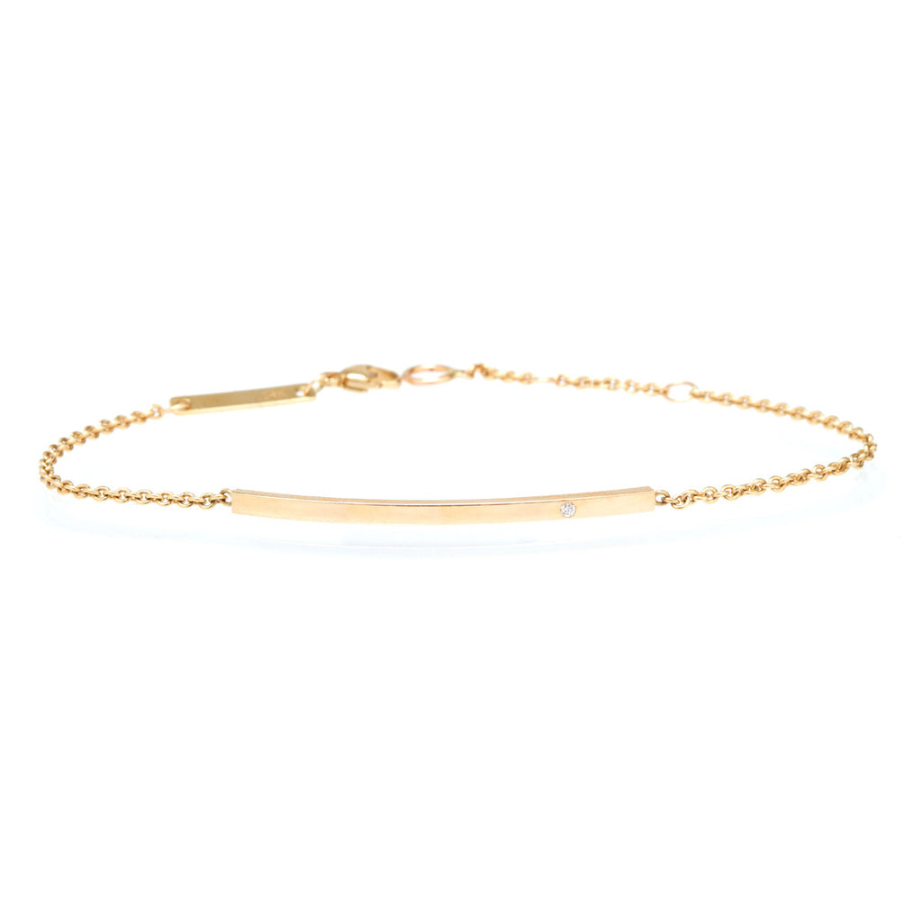 Fancy Lab Grown Diamond 10K White Gold Graduated Chain Bracelet For Women  Handmade Jewelry