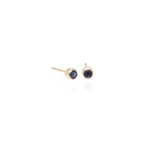 Zoë Chicco 14kt Gold Blue Sapphire Stud Earrings