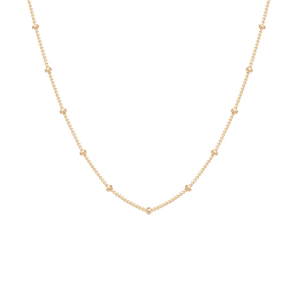 Zoë Chicco 14k Gold Satellite Chain Necklace
