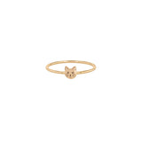 Zoë Chicco 14k Gold Itty Bitty Cat Ring
