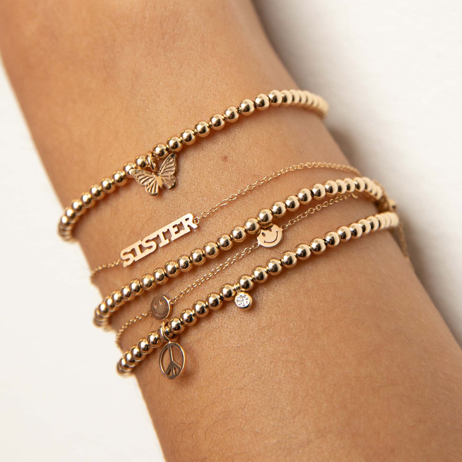 Sister charm bracelets online