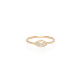 Zoë Chicco 14k Gold Medium Marquise Diamond Ring