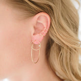 14k Gold Triple Wire Ear Cuff