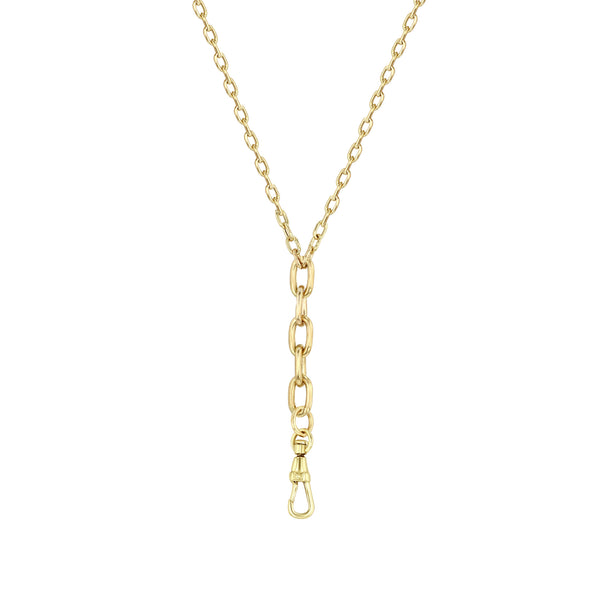 Talisman Charm Clasp Chain | Fine Jewelry Collection | 12th House 14K White Gold / [bracelet] 6.5 inch Chain