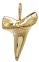 14k Shark Tooth Charm