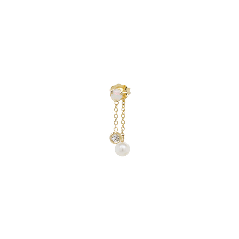 20x20 | Zoe Chicco | Rachel Pally | Opal, Diamond & Pearl Drop Earrings