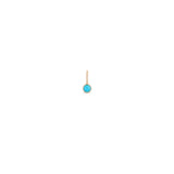 Zoë Chicco 14k Gold Turquoise Charm Pendant | December Birthstone
