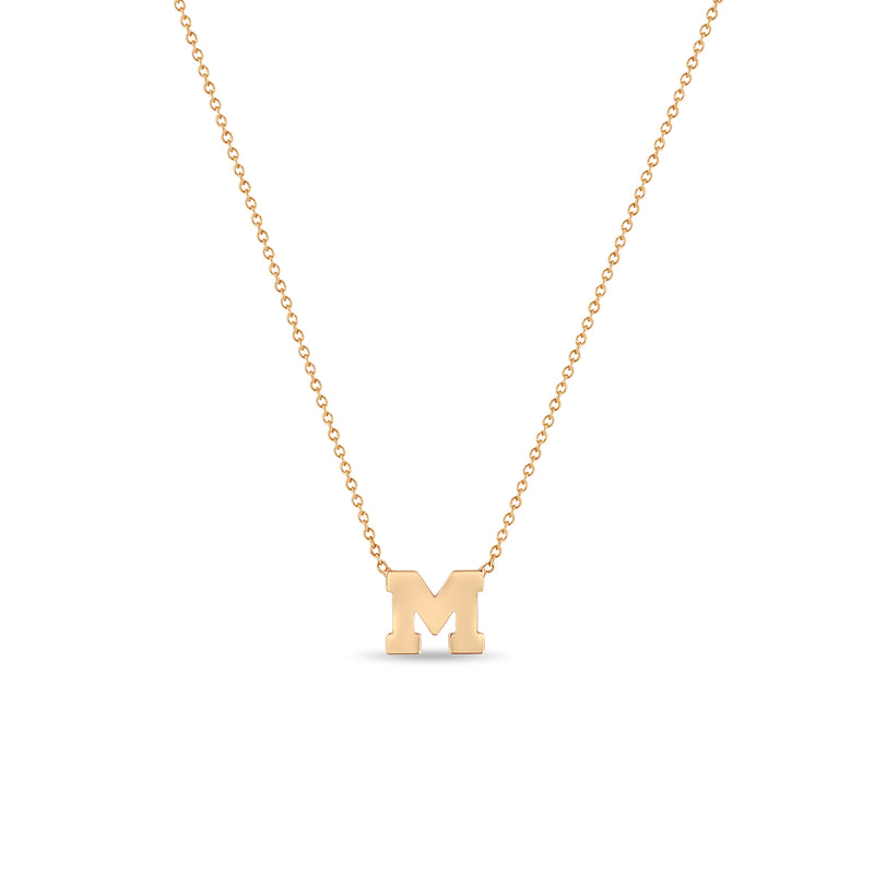 Extra Large Initial Necklace – Stitch and Stone