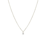 Zoë Chicco 14k Gold Diamond Pendant Bar & Cable Chain Necklace