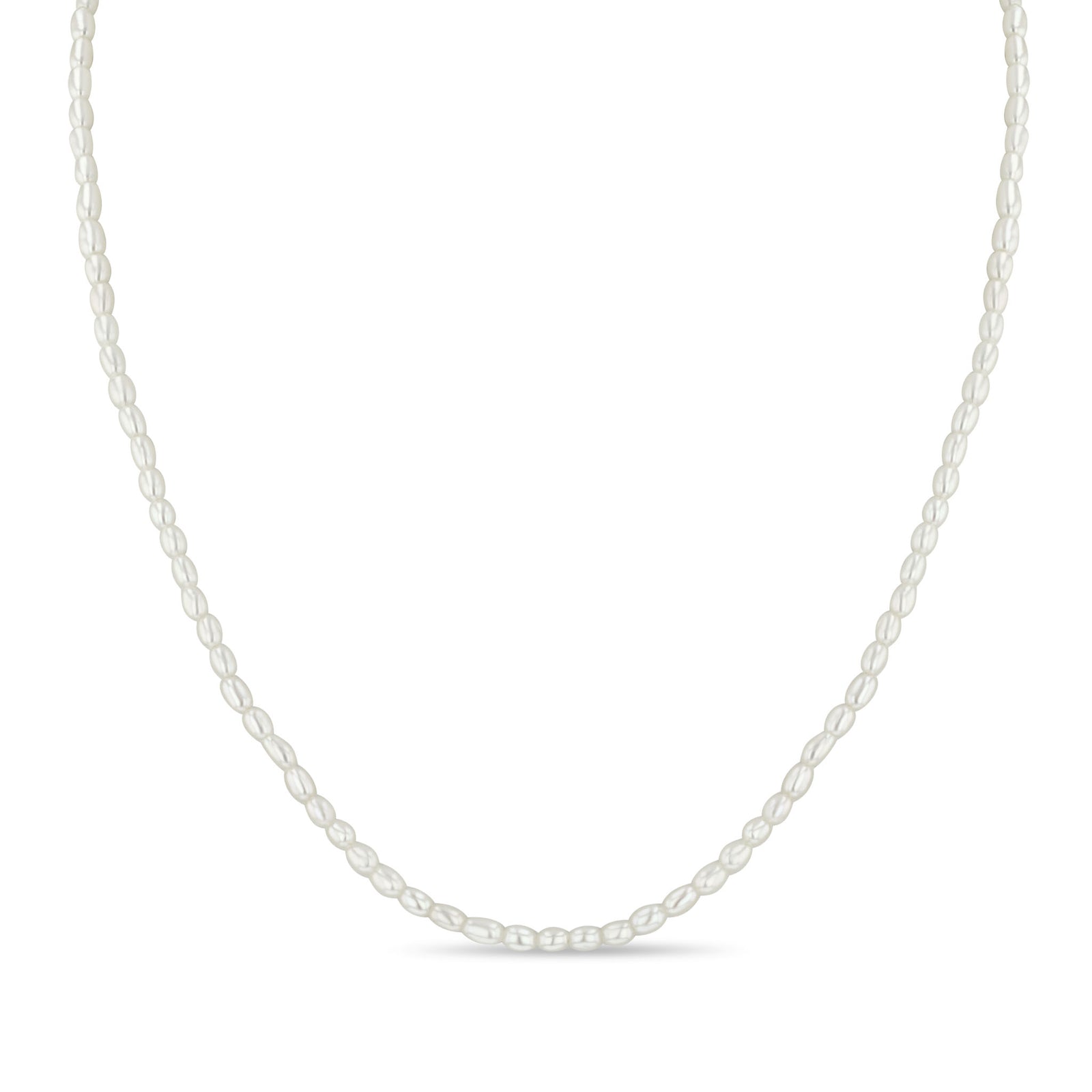 Zoë Chicco 14k Gold Rice Pearl Necklace – ZOË CHICCO
