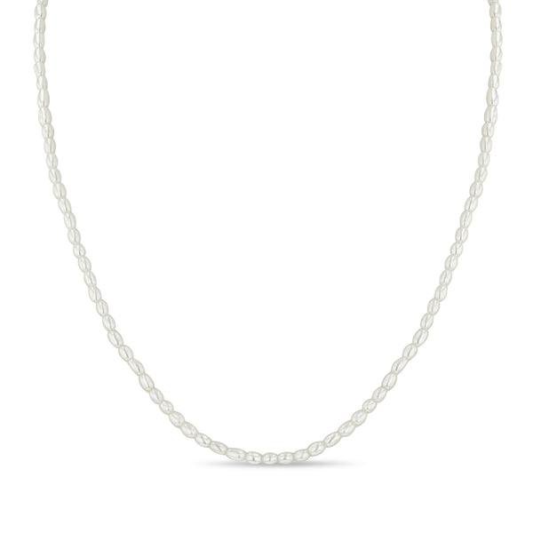 Zoë Chicco 14k Gold Rice Pearl Necklace