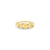 Zoë Chicco 14kt Gold MRS with Diamond Ring