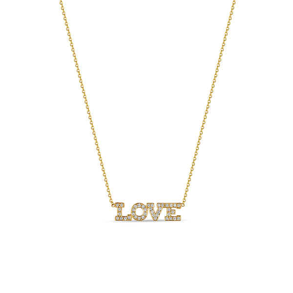 Zoe chicco letter necklace sales