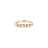Zoë Chicco 14k Gold 5 Pear Diamond Band Ring