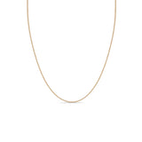 Zoë Chicco 14kt Rose Gold Cable Chain Necklace