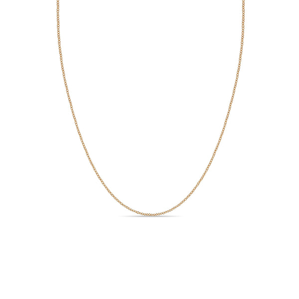 Zoë Chicco 14kt Rose Gold Cable Chain Necklace