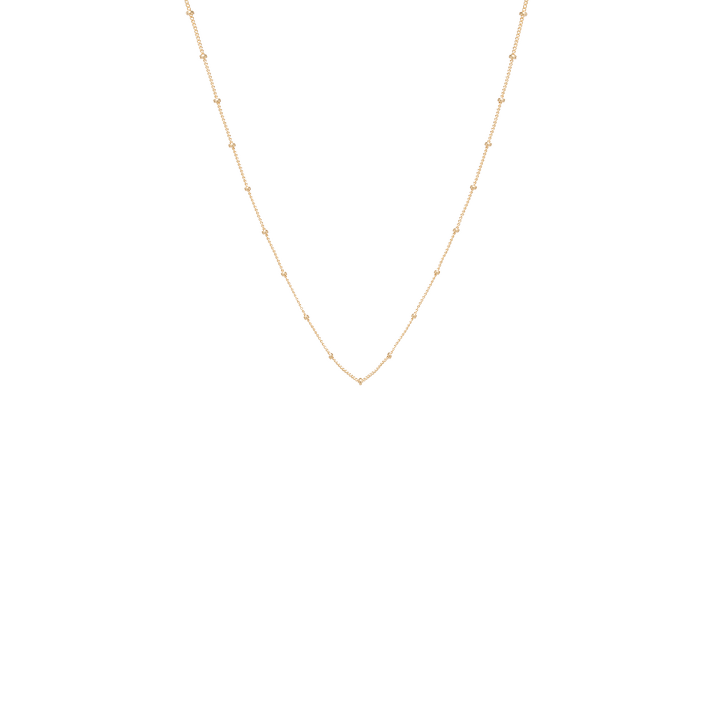  Zoë Chicco 14k Gold Satellite Chain Necklace for Charm Builder