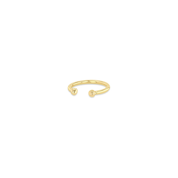 Zoë Chicco 14k Yellow Solid Gold Plain Ear Cuff