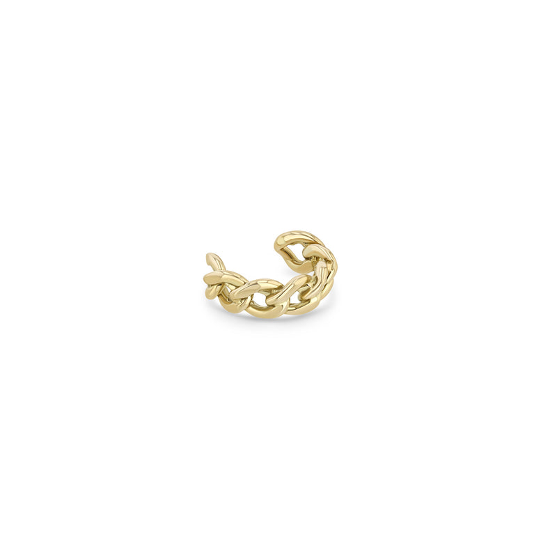 Zoë Chicco 14k Gold Solid Medium Curb Chain Ear Cuff
