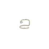 Zoë Chicco 14k Gold Single Prong Diamond Double Ear Cuff