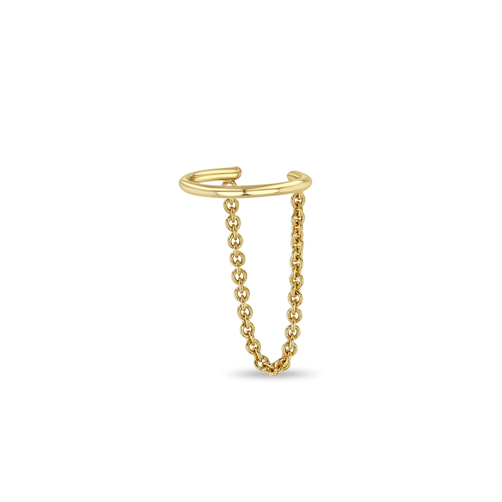 Zoë Chicco 14k Gold Draped Chain Ear Cuff