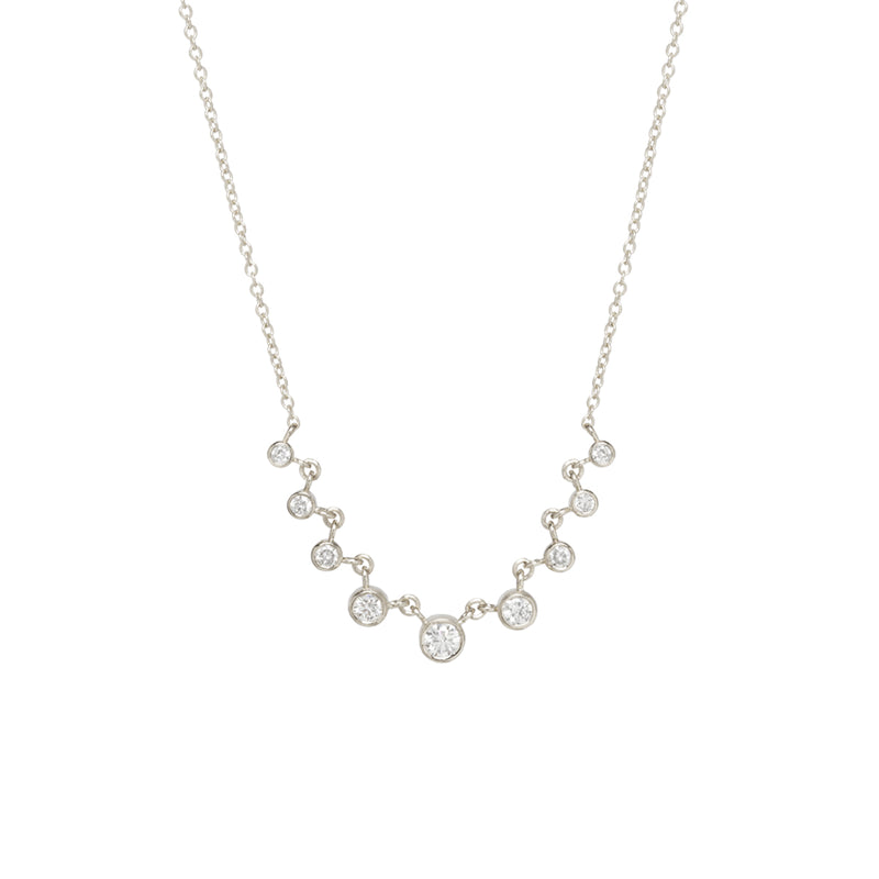 Buy Diamond Bezel Necklace | Made with BIS Hallmarked Gold | Starkle
