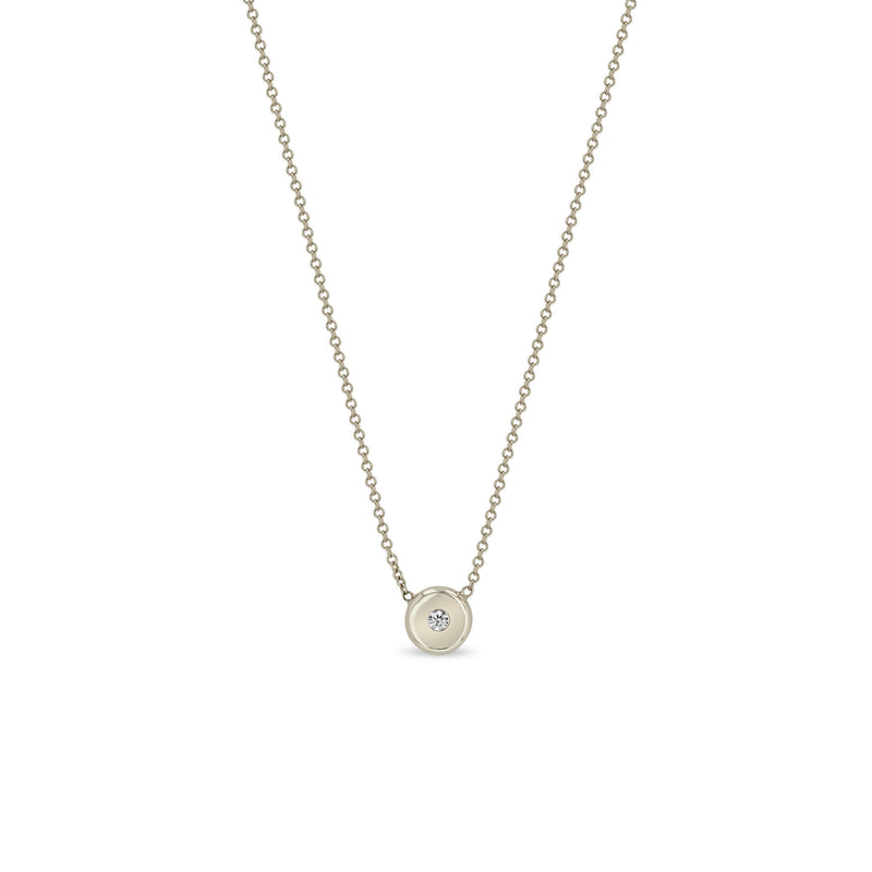 Zoë Chicco 14k Gold Diamond Nugget Necklace