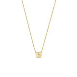 Zoë Chicco 14k Gold Diamond Nugget Necklace