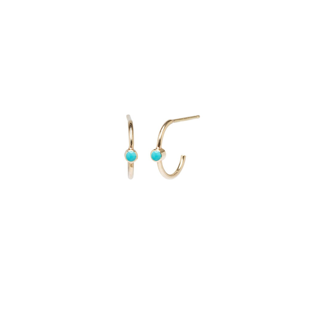 925 Sterling Silver Classic Geometric Fashion Jewelry 45mm Thin Huggie Hoop  Earrings Bling CZ Multi Piercing Women - AliExpress