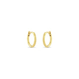 Zoë Chicco 14k Gold Medium Hinge Huggie Hoop Earrings