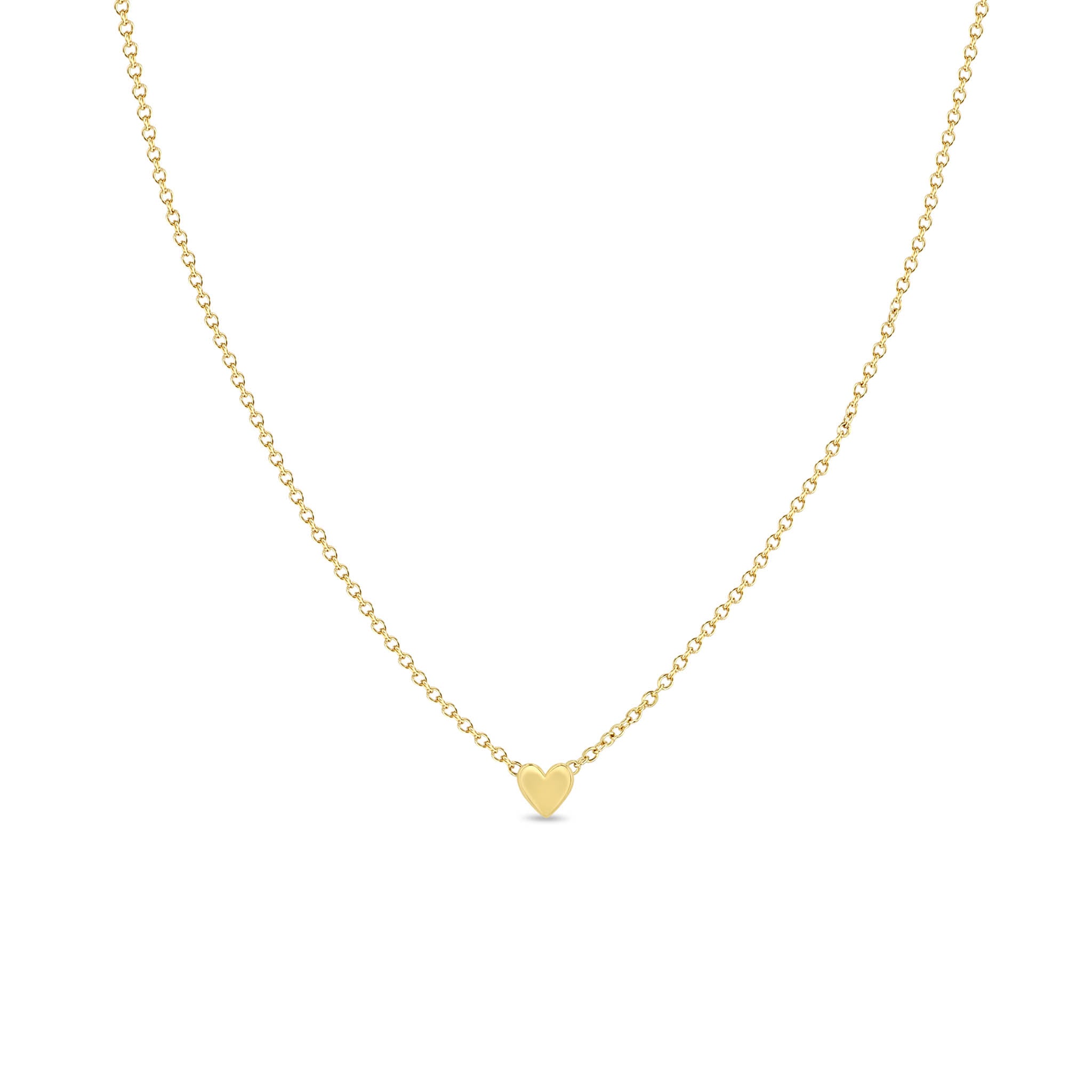 Zoë Chicco 14k Gold Itty Bitty Heart Necklace