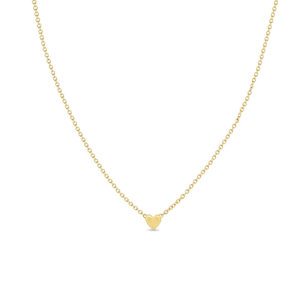 Zoë Chicco 14k Gold Itty Bitty Heart Necklace – ZOË CHICCO
