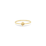 Zoë Chicco 14k Gold Itty Bitty Diamond Mushroom Ring