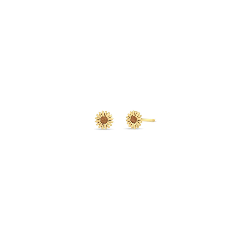 Zoë Chicco 14k Gold Itty Bitty Flower Stud Earrings