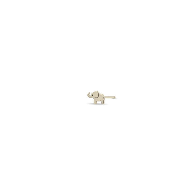 Zoë Chicco 14k Gold Itty Bitty Elephant Stud Earring