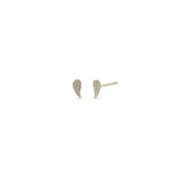 Pair of Zoë Chicco 14k Gold Itty Bitty Angel Wing Stud Earrings